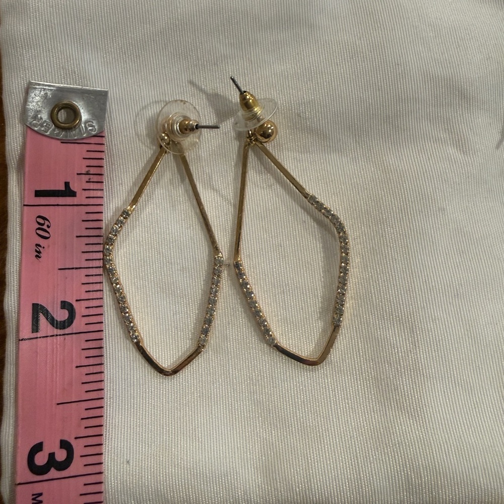 Sorrelli Gold and Silver Geometric Earrings